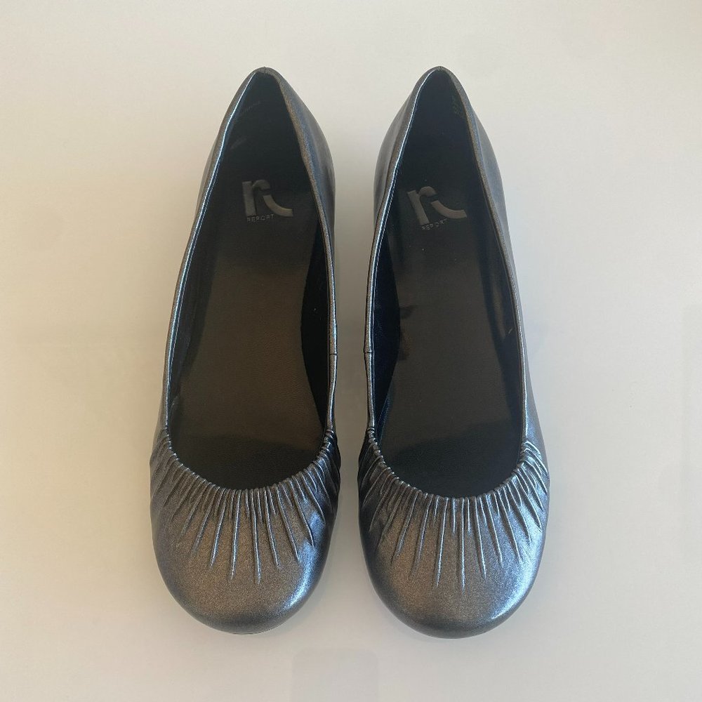 Report Annie Wedge Pewter Size 8